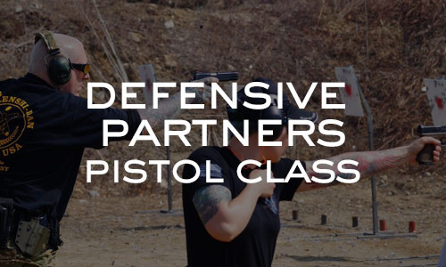 DEFENSIVE PARTNERS PISTOL CLASS