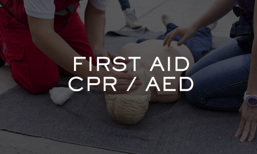 FIRST AID CPR / AED